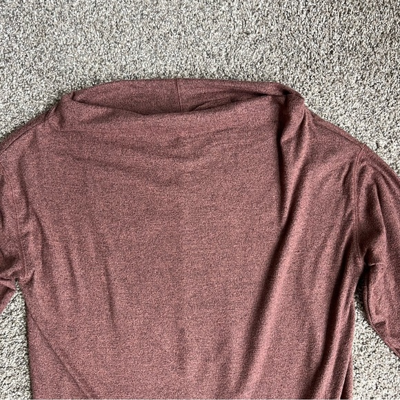 Maurices Burgundy Cowl Neck Long Sleeve Sweater, size XS - Picture 4 of 8